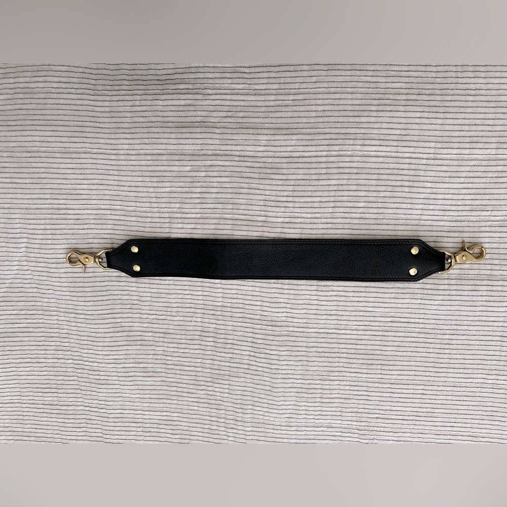 Clare V 21” Leather Shoulder Strap